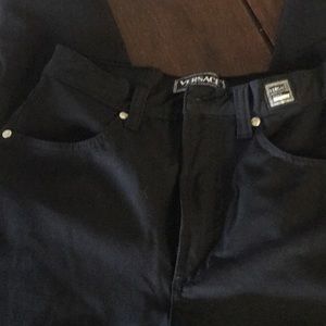 Versace black jeans original